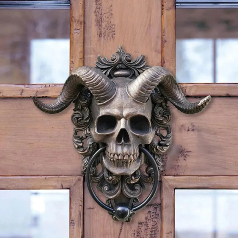 Devil Skull Door Knocker | Perfect for Unique Home Style