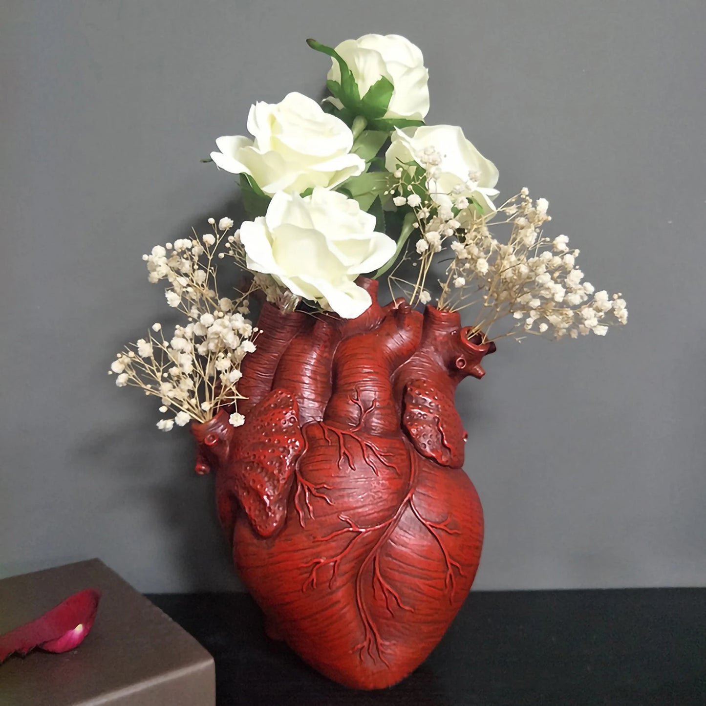 Anatomical Heart Shape Flower Vase | Unique & Artistic Vase