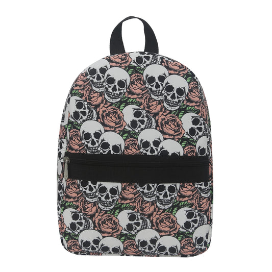 Skulls and Roses Gothic Backpack | Unique Fashion