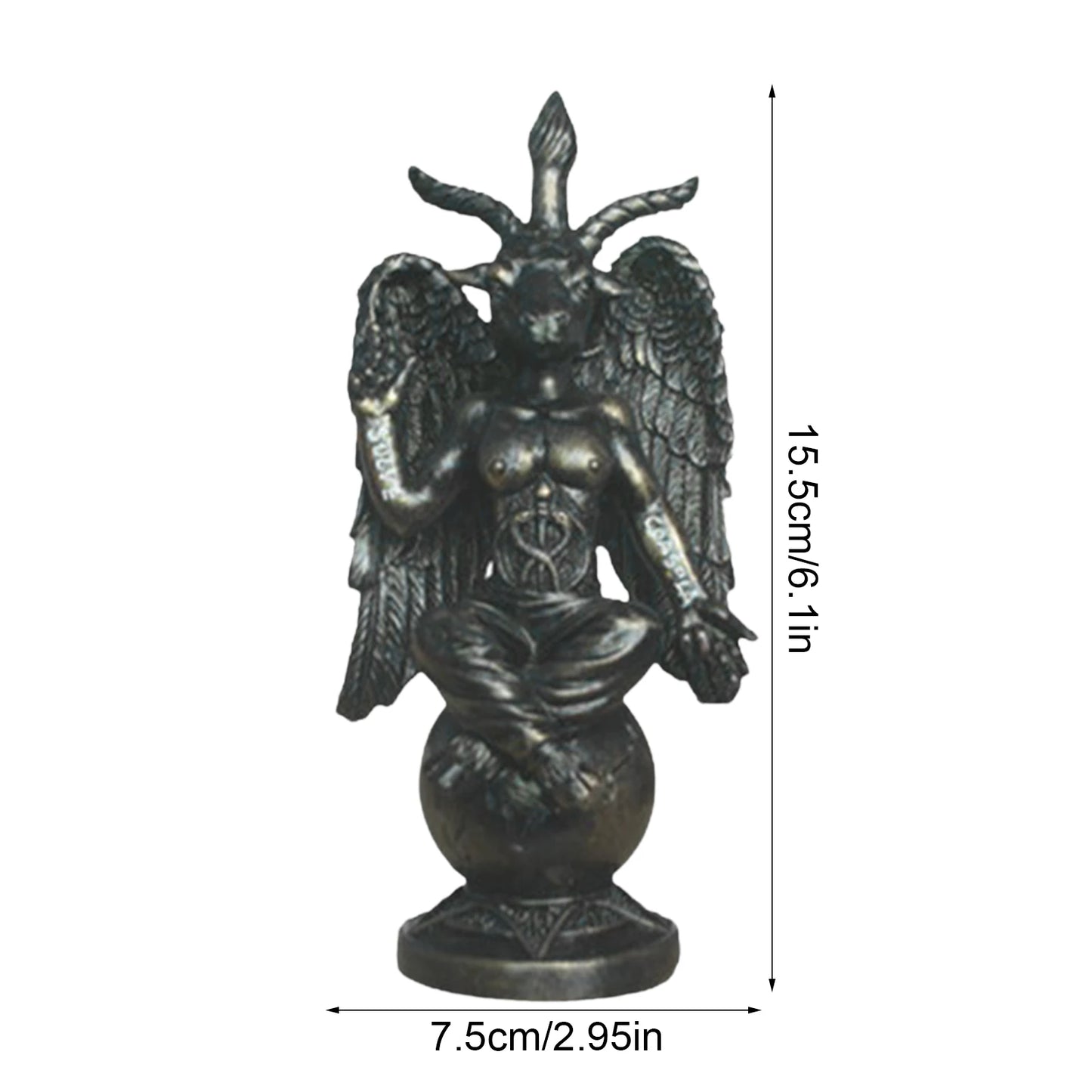 Baphomet Goat Statue Decoration | Intriguing & Mystical Home Decor