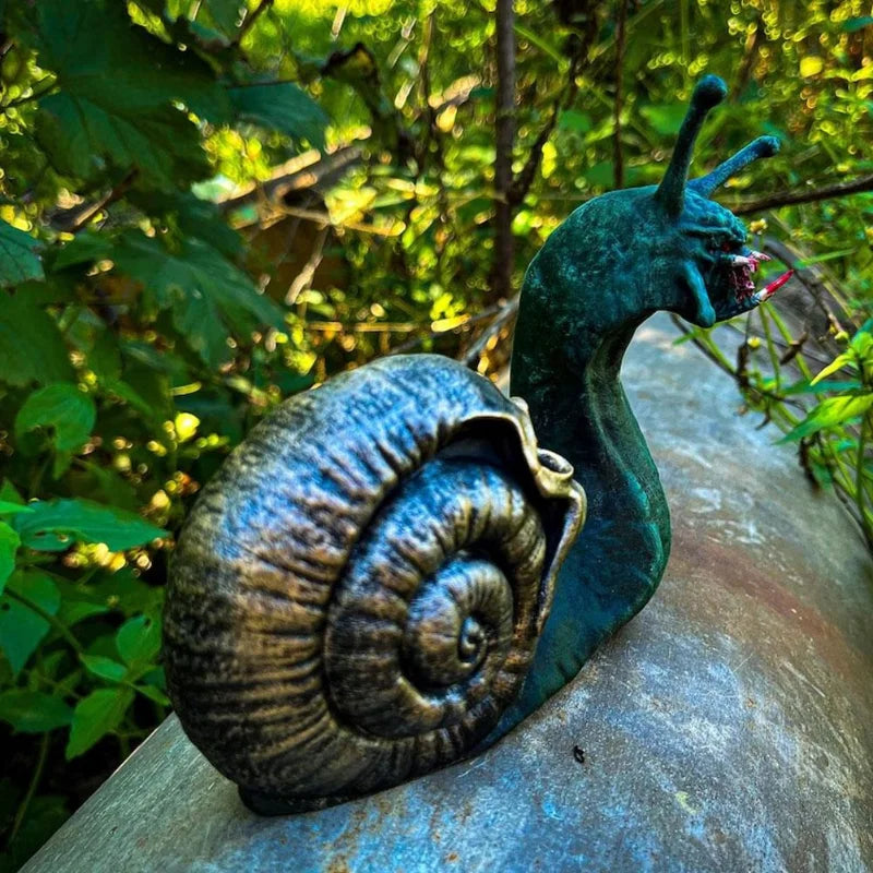 Predator Monster Snail Garden Sculptor - Doom and Bloom